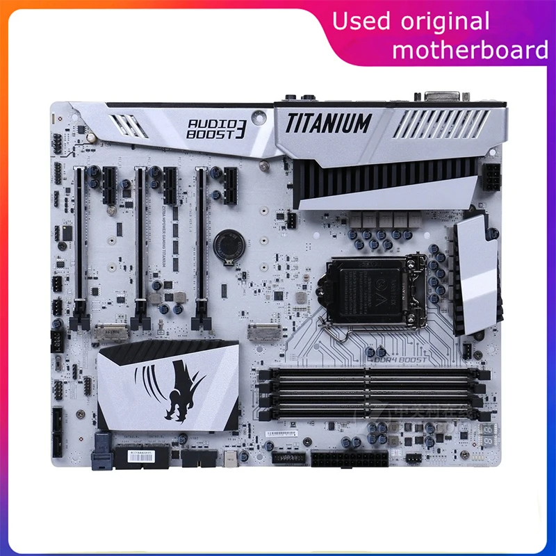 Usato Lga 1151 Per Intel Z170 Z170A Mpower Gaming Titanium Computer Usb3.0 Sata3 Scheda Madre Ddr4 64G Scheda Madre Desktop