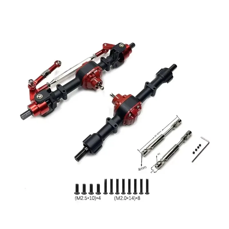3mm4mm 샤프트 슬리브 변속축 CVD1/12 RC카 업그레이드 부품 액세서리 MN78 MN82 메탈 앞뒤