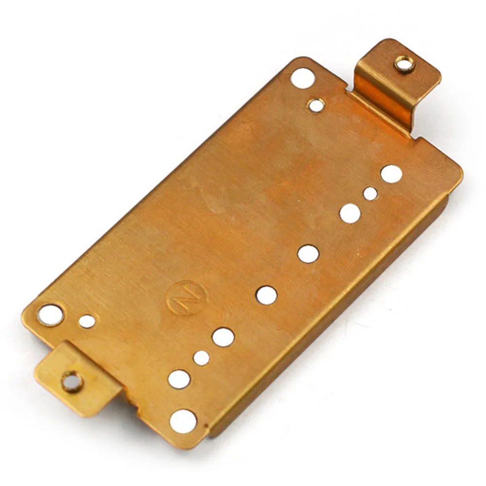 

Brand New Guitar Base Plate Guitar Base Plate For Electric Guitar Pickup Base Plate 2PCS 50mm Neck Brass Humbucker