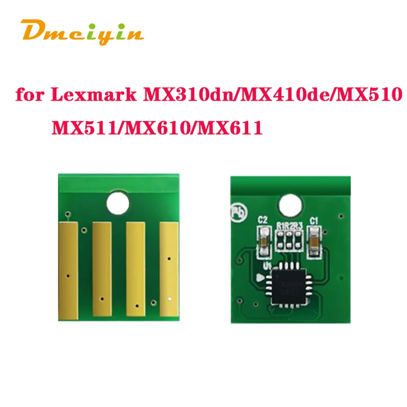 

10K Pages 60F1H00/60F2H00/60F5H00/60F3H00/60F4H00 Toner Chip for Lexmark MX310dn/MX410de/MX510/MX511/MX610/MX611 Printer