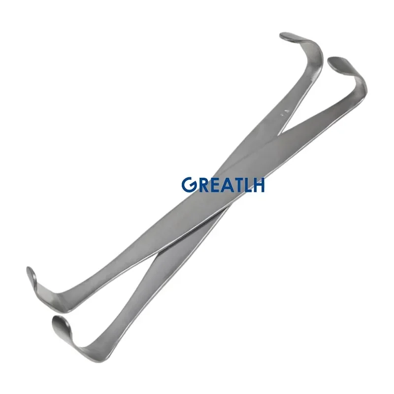 Farabeuf Thyroid Retractor Orthopedic Pet Instrument Stainless Steel 2pcs pet