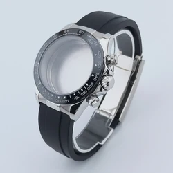 NEITON Sapphire Glass Stainless Steel Watch with Rubber Strap & Quartz Movement (1)
