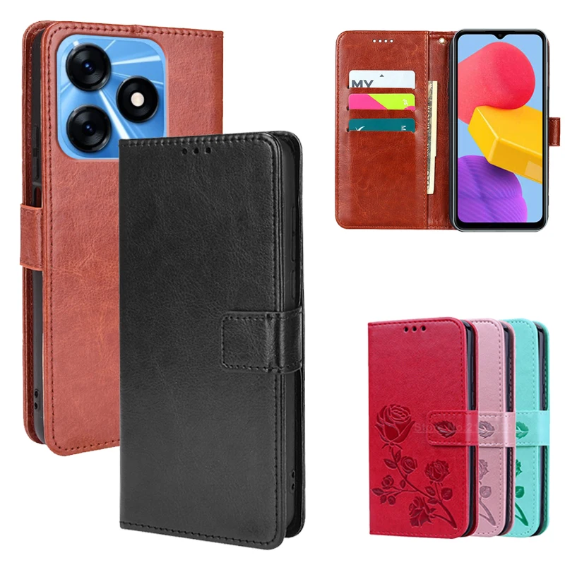 Protection Phone Case For Doogee N50 Funda Magnetic Wallet Leather Flip  Cover For Carcasas Doogee N50