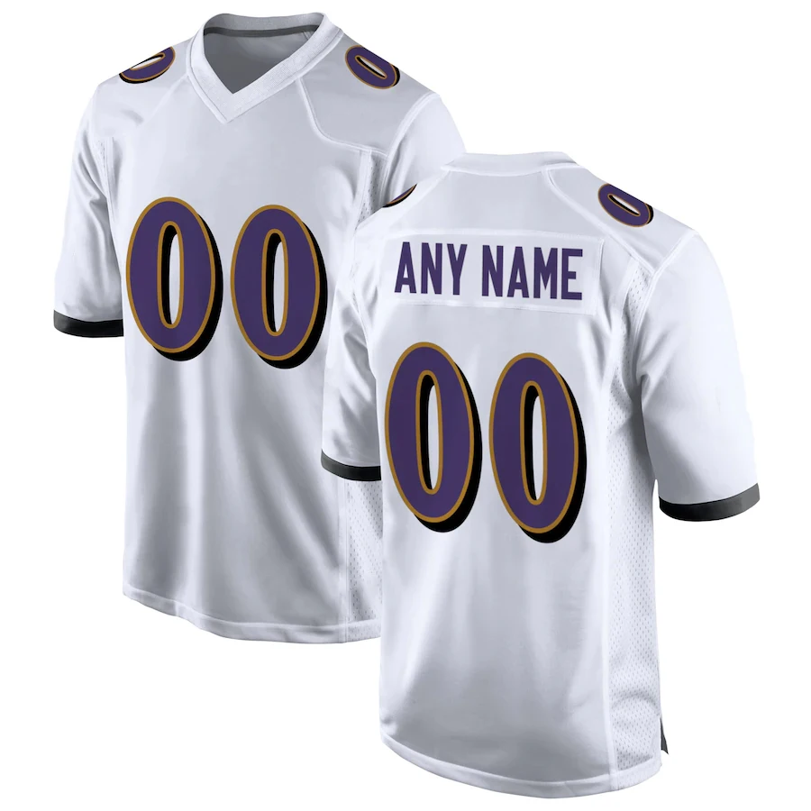 Football Jersey Baltimore Football Jerseys America Game Footbball Jersey Personalized Your Name Any Number All Stitch US Size XS-6XL