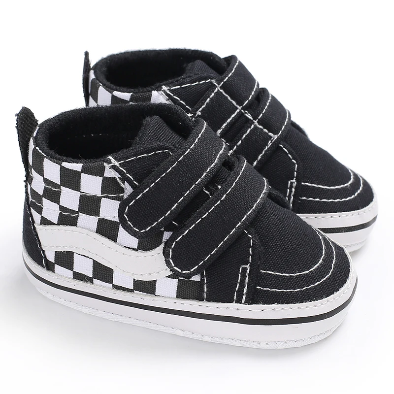 Newborn Baby Canvas Shoes Anti-slip Soft Baby Boy Girl Sneakers Casual Multi-Color Toddler First Walkers Crib Shoes 2
