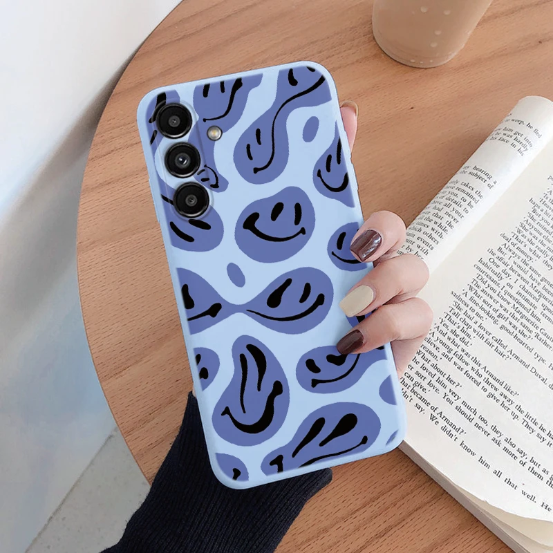 Leopard Print Pattern Soft Silicone Protective Phone Case for Samsung Galaxy A14 5G