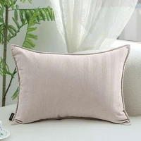 Housse de coussin grande taille 50x1 0/60x80/70x70CM, taie d'oreiller à rayures, taille solide, décoration de maison 4