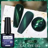 Arte Clavo New Cat Eye Magnetic Gel Polish Green Red  Semi Permanent Soak Off UV LED Glitter Nails Magnet Stick Nail Art Polish 1