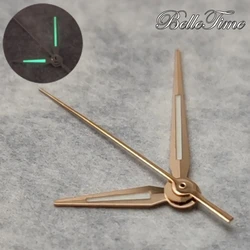 Multi - Color Luminous Watch Hands with C3 Green Glow - Premium Watch Accessories (Rose Gold)