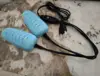 220V 14W Lovely Purple Light Blue Color Kids Shoe Dryer Odor Remover 1