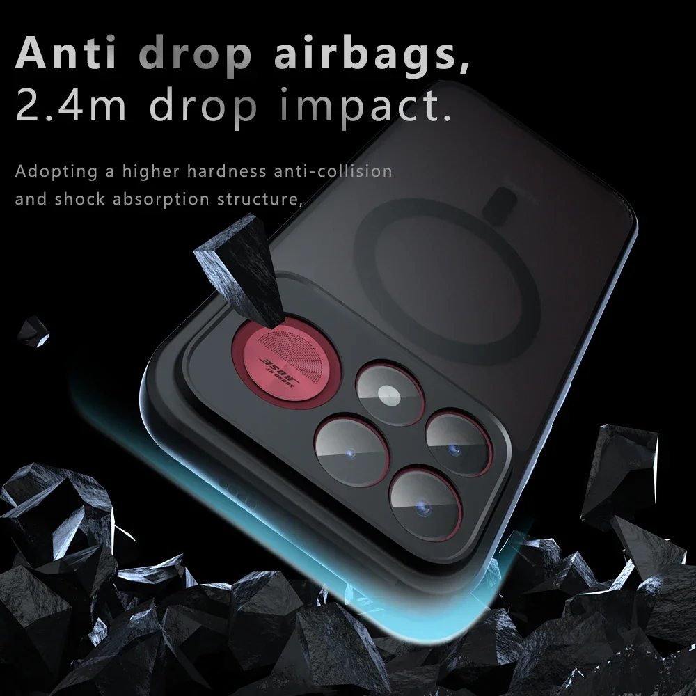 Shockproof Matte Case with MagSafe