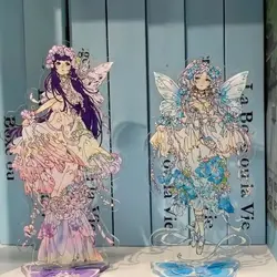Frieren Anime Acrylic Standing Figure and Cosplay Emblem Decor (Stand - Frieren - set)