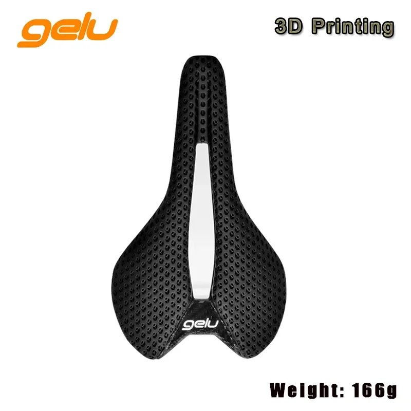 

Gelu BIKING 3D Printed Bicycle Saddle Liquid Resins Honeycomb Bike Seat Super Soft Cushion MTB Road Triathlon Cycling Race Seat