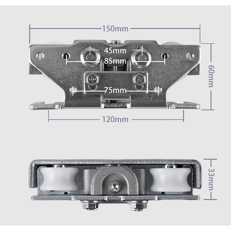 Description Picture 3 of itemAutomatic Operator Sliding Glass Door Pulley Hanging Roller Sensors Polyester Mute Wheel Hardware Part