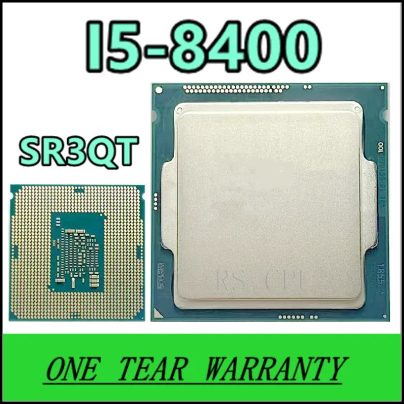 

i5-8400 i5 8400 SR3QT 2.8 GHz Six-Core Six-Thread CPU Processor 9M 65W LGA 1151