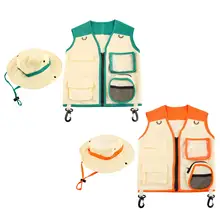 

Kids Explorer Costume Kit Carnival Props Cosplay Costumes Outdoor Adventure Set, for Girls Boys