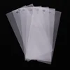 TETP 100Pcs Transparent Top Open Bags With Hang Hole Garment Label Card Packaging Opp Plastic Bag For Small Business Display 4