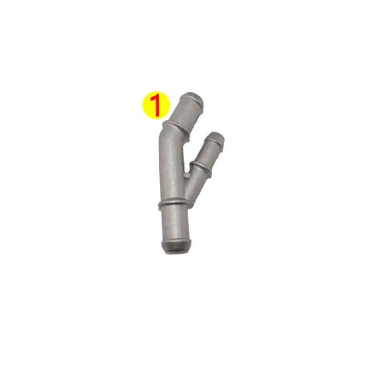 Pipe Quick Connector Aluminum Welded Joint Fitting For VW Bora GOLF 4 Water Pipe Connector 4-way 5-way Aluminium Alloy Radiator Coolant Hose Connector Flange Fit