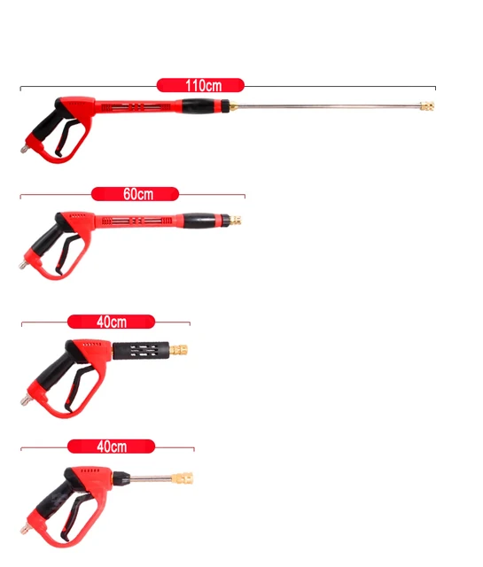 Pistola Idropulitrice Tool Daily - 5000 PSI, 5 Ugelli, Prolunga 40 Pollici, Raccordo M22 - Foto 6