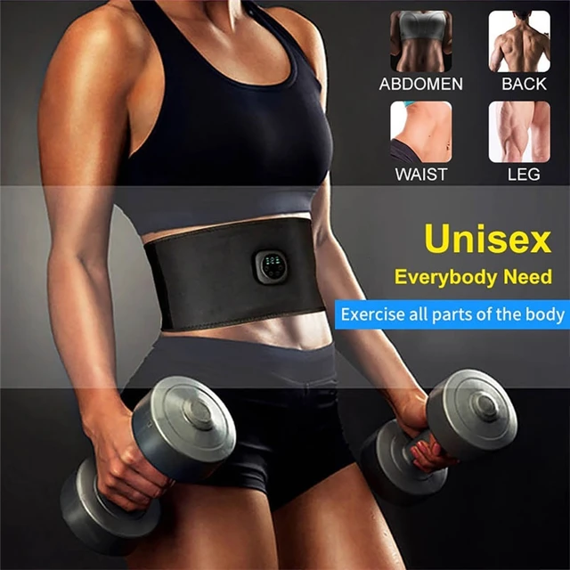 TGOPIT EMS Abdominal Muscle Stimulator Muscle Toning Belts Home