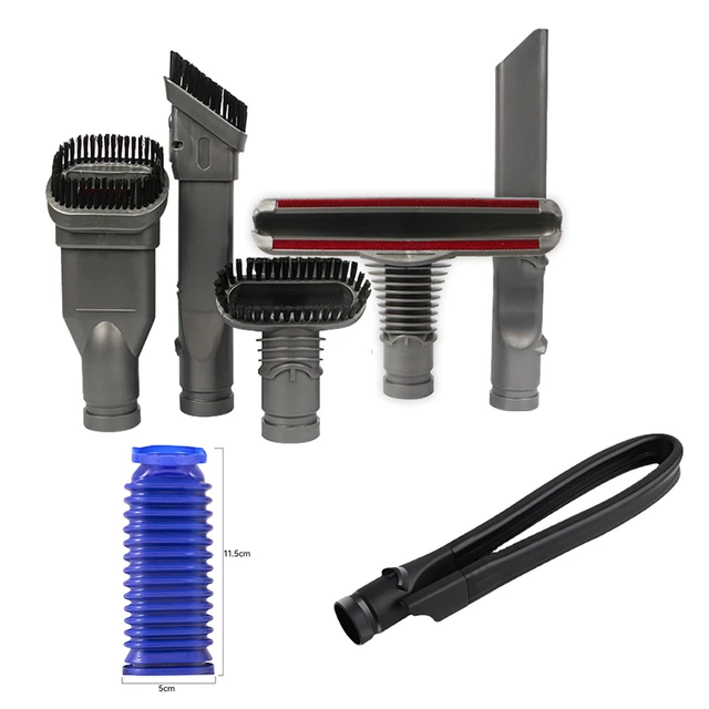 Kit de Tête de Brosse de Remplacement pour Aspirateur Dyson V6  DC35/45/52/58/Hotel