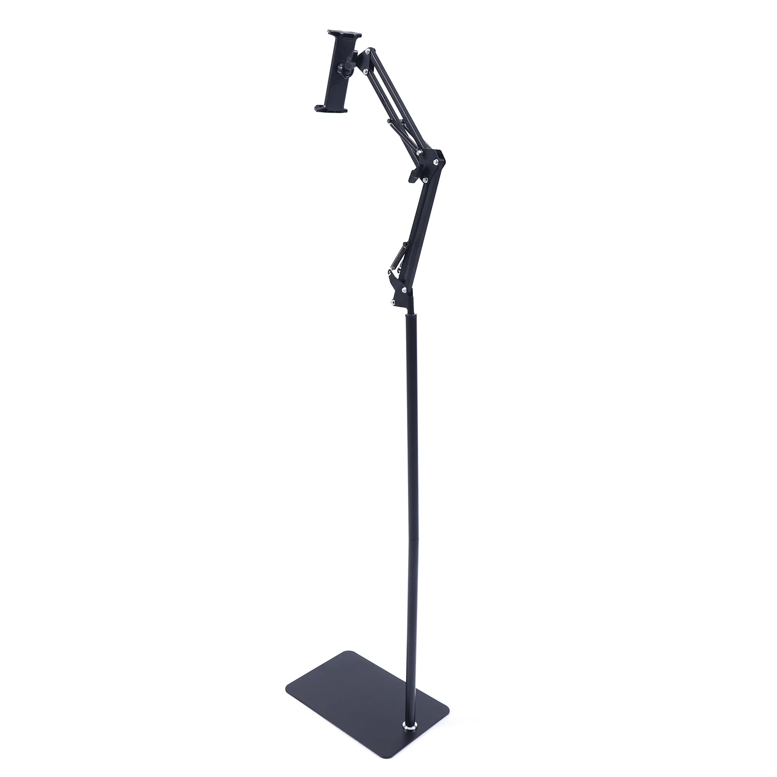 Universal Ipad Stand Floor Tablet Bracket Adjustable Flexible Rotation 360&deg; rotating for 4.72-7.09in