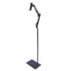 Universal Ipad Stand Floor Tablet Bracket Adjustable Flexible Rotation Phone Holder 360° rotating Stand Support 4.72-7.09in 5