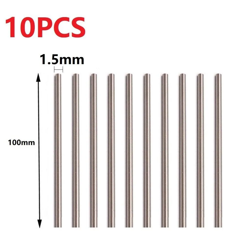 

10pcs/set Round Bar Straight Shank Metric HSS High Speed Steel Rod Lathe Tool HSS Round Turning Tool Bar 1.5/2/2.5/3/3.5/4mm