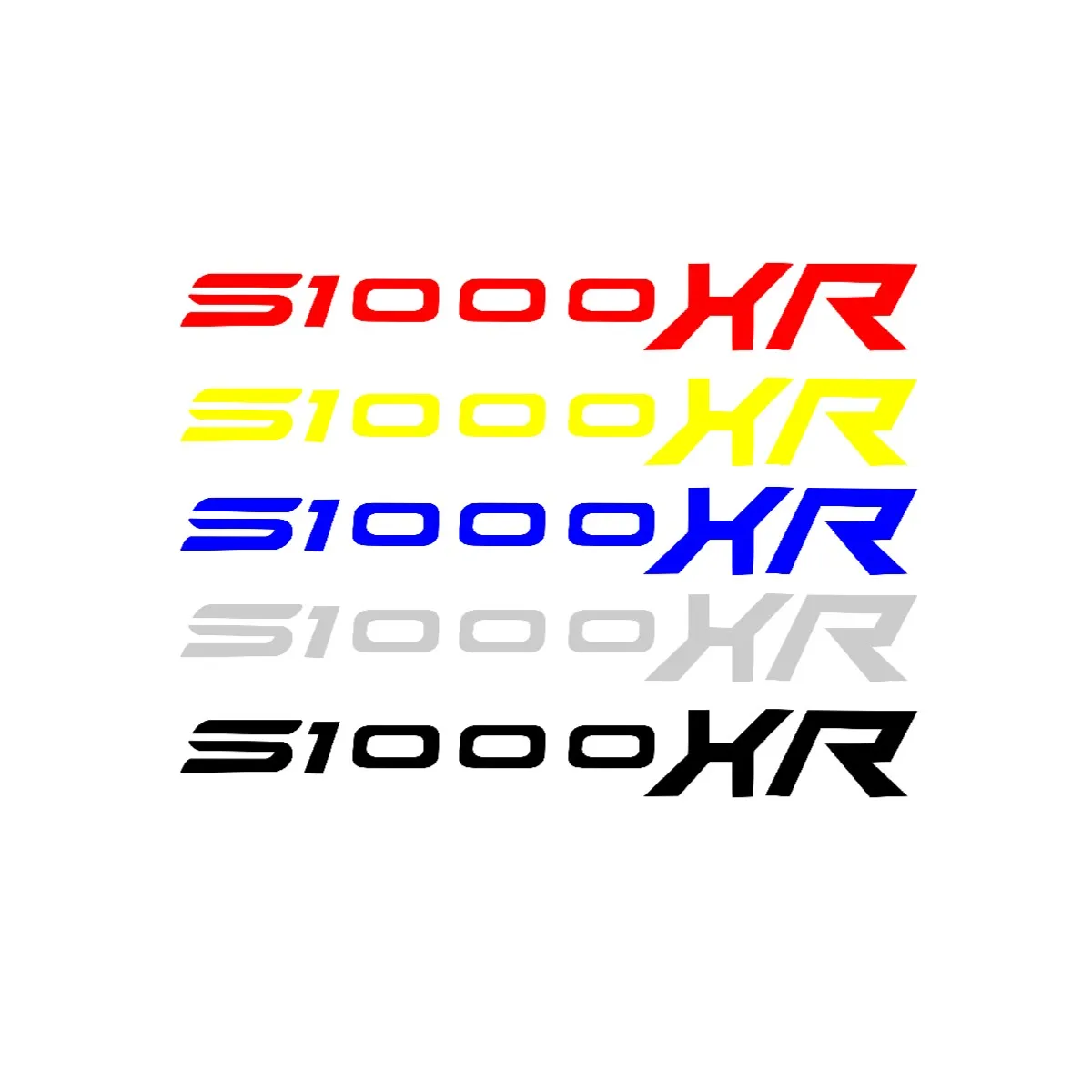 

A pair General Purpose Motorcycle Waterproof Reflective sticker Waterbird modification for BMW S1000XR S1000 XR