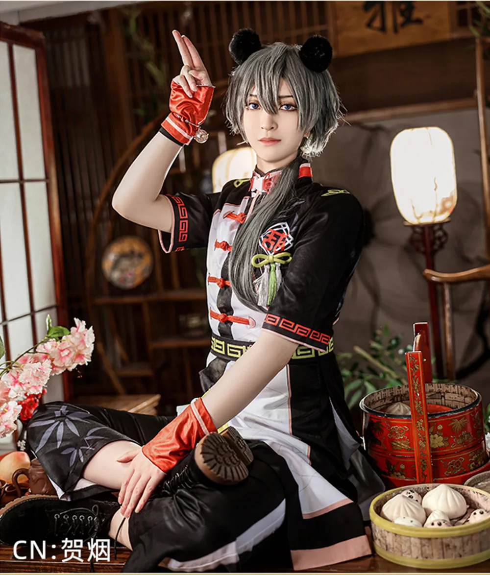 

Hot Game Ensemble Stars Sweet Hungry Shiina Niki Cosplay Costume Party Clothing Suit Role Play Halloween Carnival Uniform