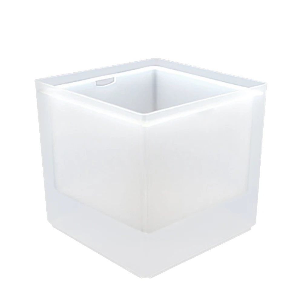 Luminous Portable Champagne Wine Ice Bucket Double-Layer Beer Barrel Bar Ice Buckets Nightclub Bar Party Decor