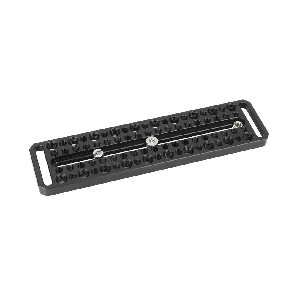 Switching Plate Camera Mounting Cheese Plate With Multiple 1/4"-20 & 3/8"-16 Thr