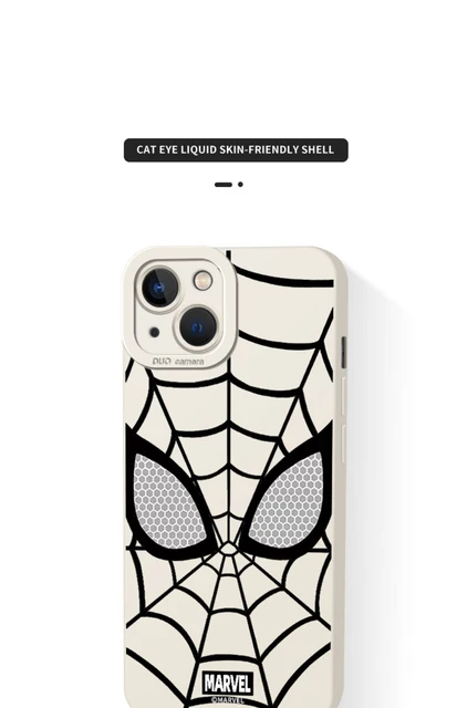 Marvel Hot Movie Spider Man Phone Case For iPhone 14 15 11 Pro Max