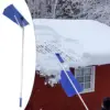 Roof Rake Snow Roof Rake, Premium Detachable Adjustable Length with Wheel, Roof Snow Rake for Roof Rooftop Lawn Patio Window 4