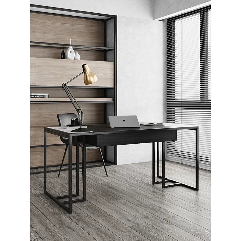 

Настольный светильник в стиле минимализма, Роскошный домашний компьютерный стол для босса, современный простой письменный стол, креативная индивидуальность, стол для рок-доски