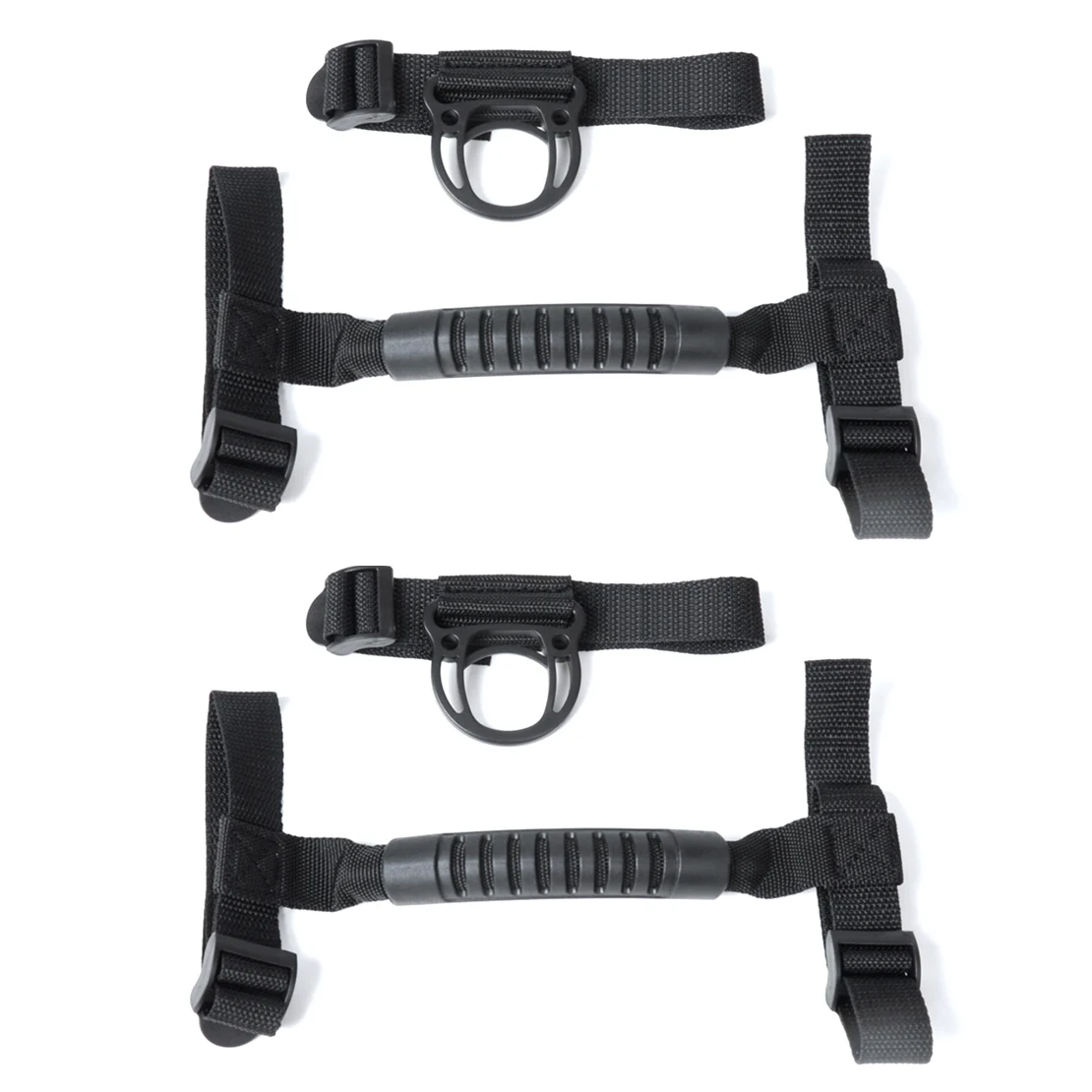 Wow Pair 2 Pezzi Black Seat Roof Board Racing Roll Bar Maniglioni Per Jeep Wrangler