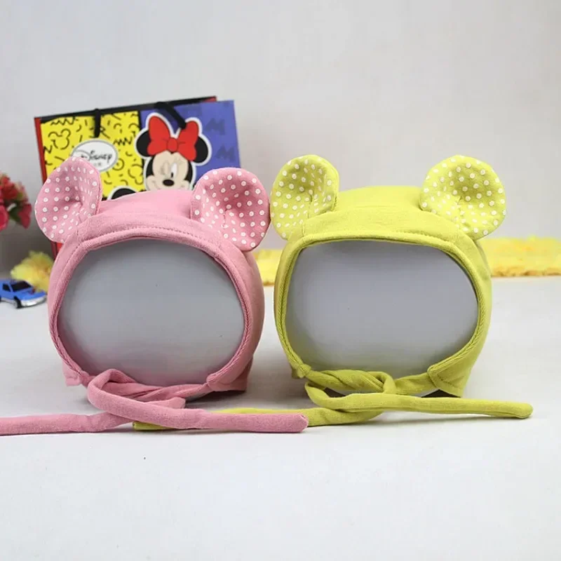 

New Simple Windproof Anti-collision Personality Cute Autumn New Pure Cotton Baby Ear Cap Tire Cap