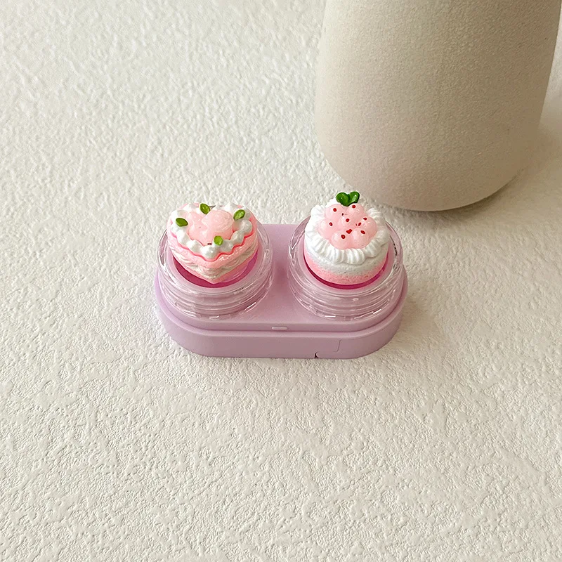 Compact Portable Contact Lens Storage Container | Sealed Case for Travel and Gift Giving