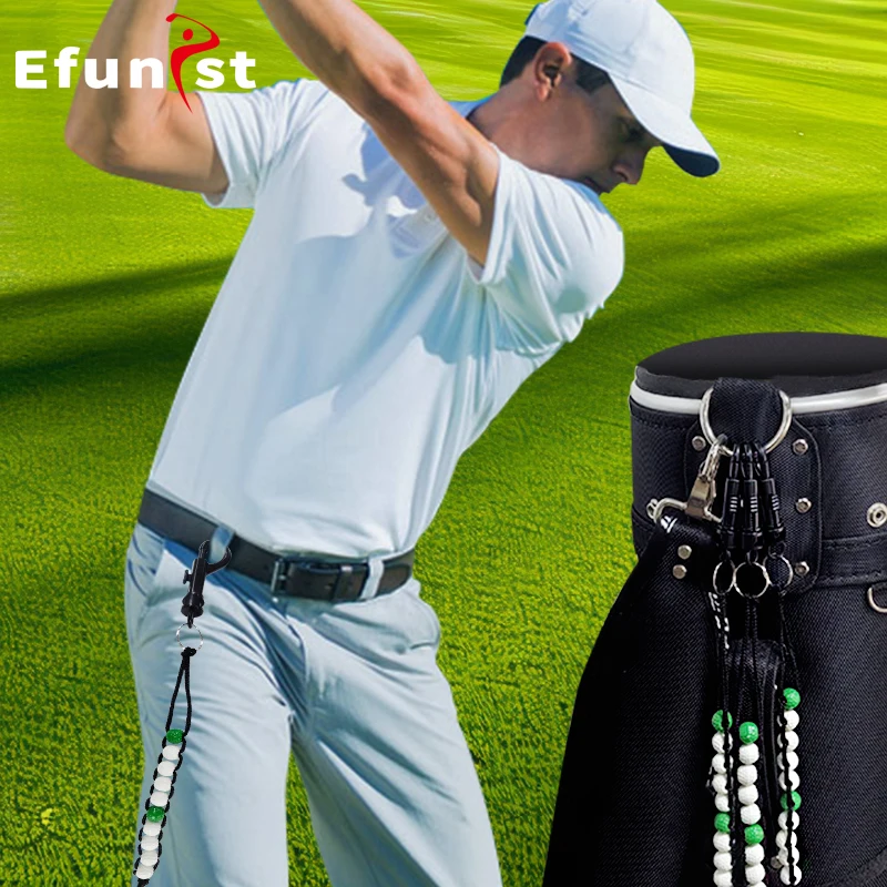Golf Score Counter Golf Ball Beads Putt Counter Training Accessories Aids Golf Stroke Score Counter Plastic Easy To Use