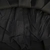 Vintage Woolen Mini Skirt Women with Belt Black Pleated Skirts Fall Winter Korean Preppy High Waist All Match A Line Skirt New 6