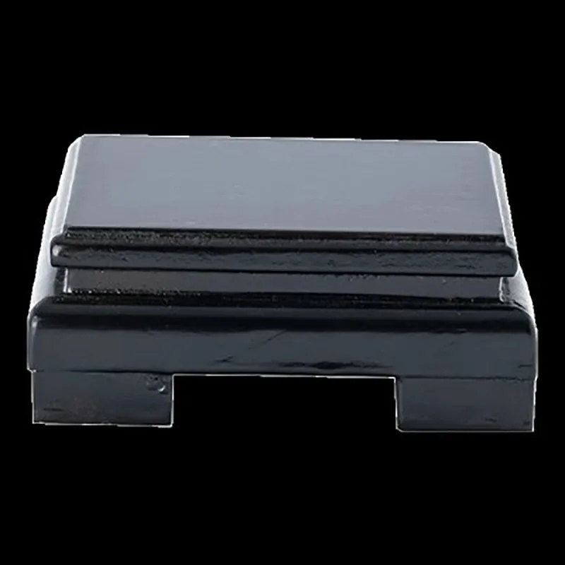 Solid Wood Square Buddha Statue Base, Guanyin Bodhisattva Lotus Base, Guan Gong Jade, Pixiu Redwood Base, Wooden Support