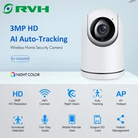 iCsee 3MP 2,4GWiFi защита безопасности двустороннее аудио Крытый радионяня для домашних животных домашняя камера обнаружение движения