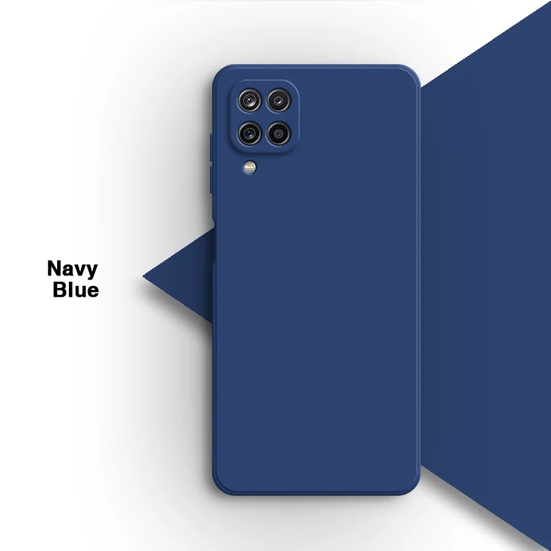 Solid Color Silicone Phone Case - Soft Liquid Shell, High-Quality Back Cover