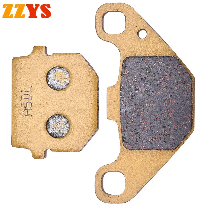 Rear Brake Pads Disc Tablets For Zero Zero Xu 2010-2012 Zero Mx For Goes G 90 Xs For Zero Zero S Zf6.0 2 Pin Fixing F Calipers