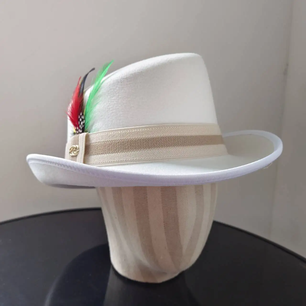 Chapeau Haut-de-forme Rétro Britannique – Style Gentleman, Performance Scène, Accessoire Vintage