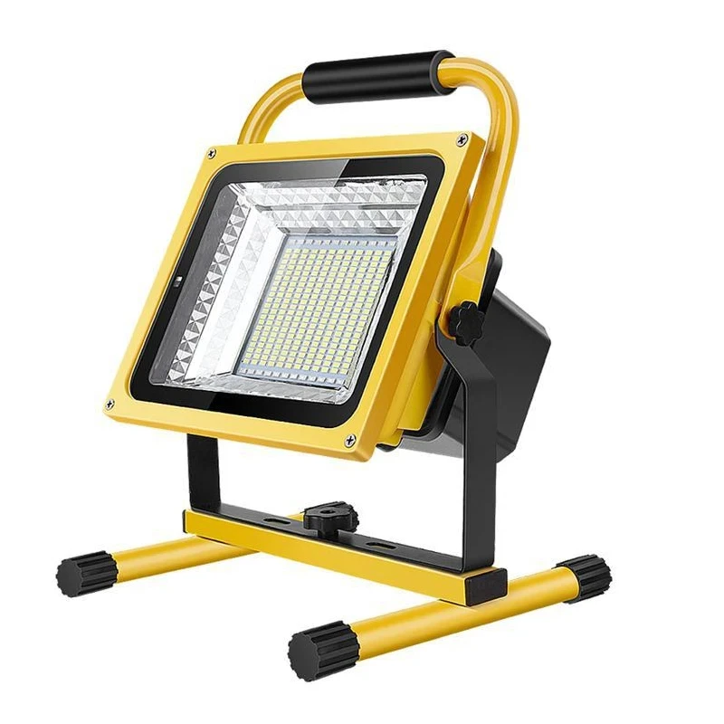 

800W LED Rechargeable Floodlight Outdoor Emergency Outage Camping Projector Spotlight Searchlight Street Sales Portable Lights