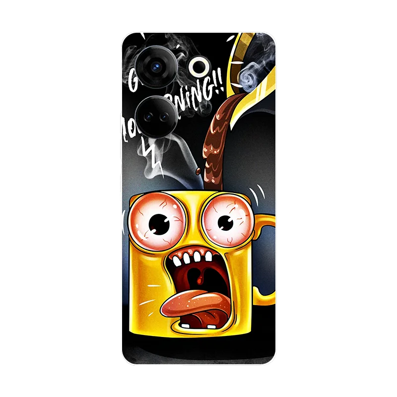Funny Cute Silicone Shockproof Bumper Soft Back Phone Case