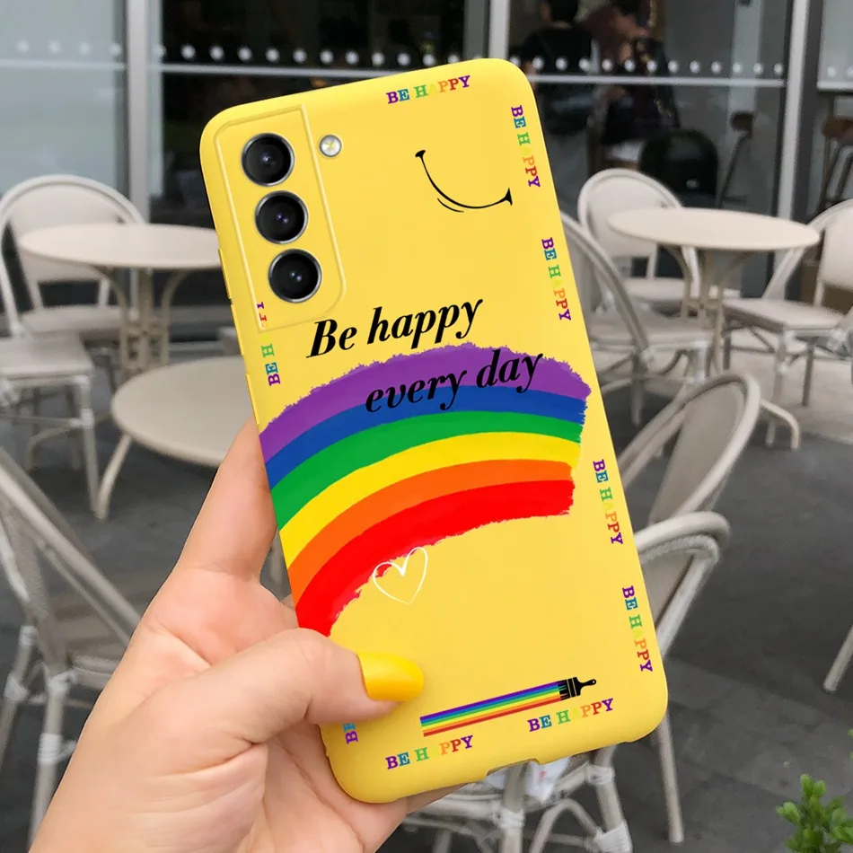 Cute Macaroon Silicone Phone Case Cover - Soft Bumper Protection