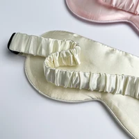 100% Mulberry Silk Sleep Mask for Man and Woman Eye Cover Large Blindfold for Total Blackout Size 20X8.5cm - Image 3