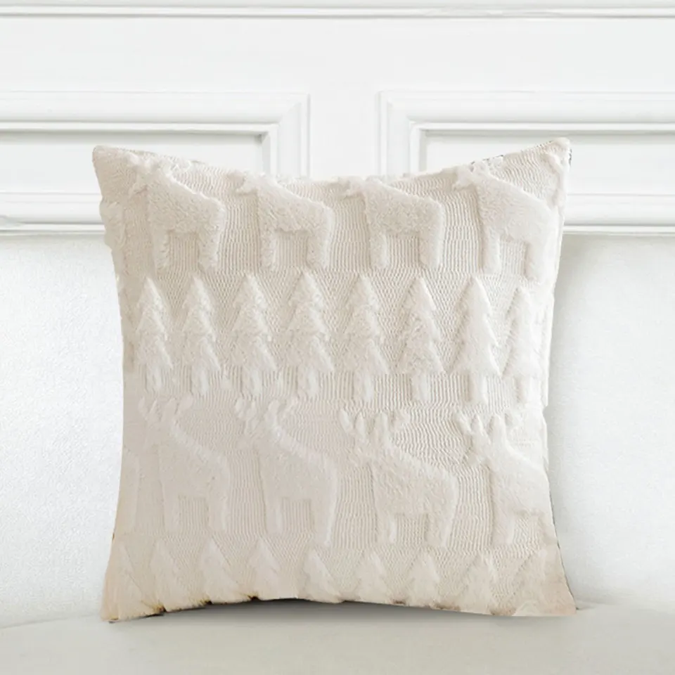 Elegant Christmas Decorative Pillow Covers for Holiday Decor